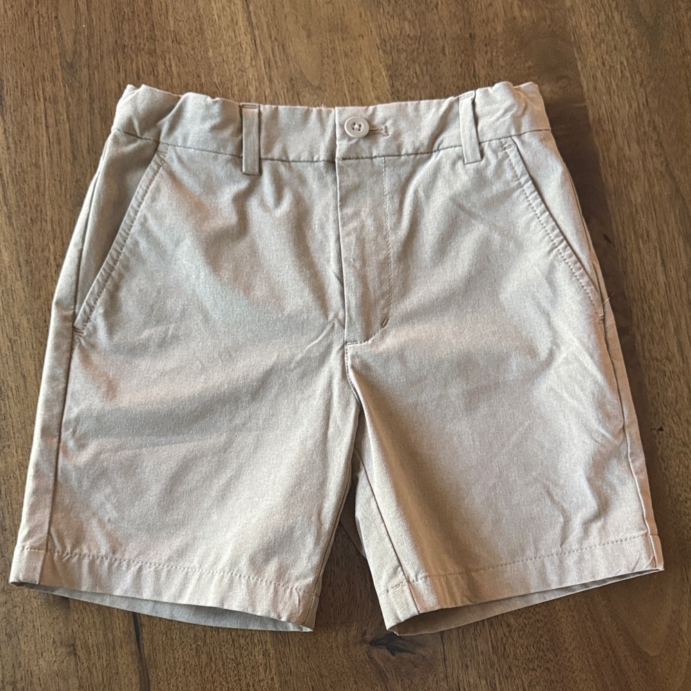 Boys Casual Khaki Shorts - Classic Flat Front